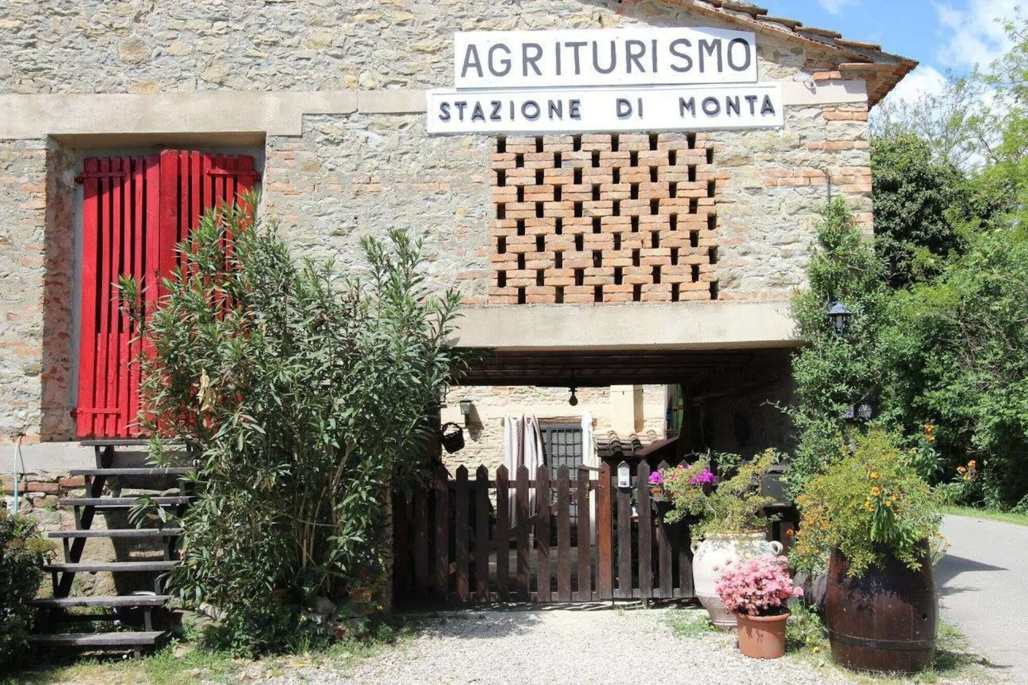 维基奥Agriturismo Stazione Di Monta别墅 外观 照片